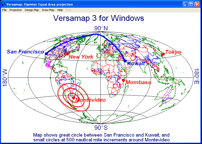 Versamap for Windows Screenshot